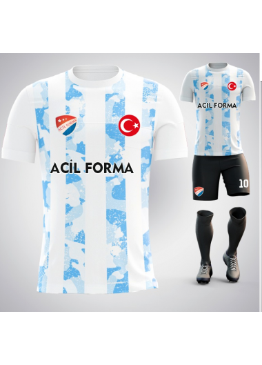 Baskılı Futbol Forması 007 2 Günde Kargo